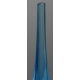 Vase en verre de Murano bleu