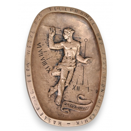 Cendrier en bronze signé REUSSNER