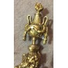 Pair of Louis XVI wall lights with three bulbs. From Moinat SA – Antiques and home décor