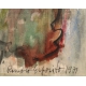 Aquarelle "Personnages" signé Romolo ESPOSITO 1971