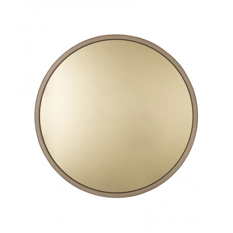  Miroir rond "BANDIT" métal cuivré sur  Moinat SA  - Antiquités décoration