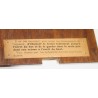Art Deco walnut clock-cum-moneybox from Moinat SA – Antiques and home décor