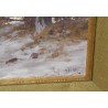 Paintings | Painting: ‘Farm in the Snow’. Moinat SA  – Antiques and home décor