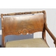 Suite de 6 fauteuils russes en acajou