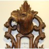 Baromètre-Thermomètre en bois sculpté de Brienz