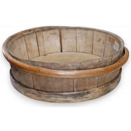 Seille en bois