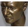 Buste d\'un homme en bronze signé Fr. SCHMIED
