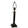  Pied de lampe "Colonne" en laition sur  Moinat SA  - Antiquités décoration