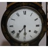 Black Neuchâtel-style clock with gold-coloured rose motifs at  Moinat SA  - Antiques and home décor