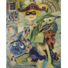 Paintings | Painting entitled ‘Harlequin’ signed JEAN MONOD Moinat SA  - Antiques and home décor