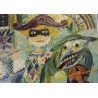 Paintings | Painting entitled ‘Harlequin’ signed JEAN MONOD Moinat SA  - Antiques and home décor