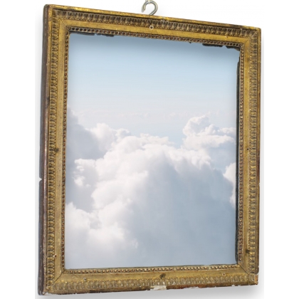  Mirroir Louis XVI rectangulaire sur  Moinat SA  - Antiquités décoration