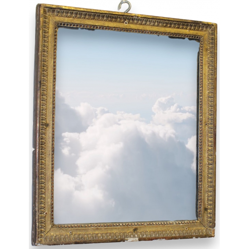  Mirroir Louis XVI rectangulaire sur  Moinat SA  - Antiquités décoration