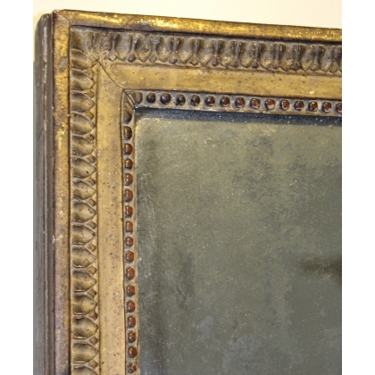  Mirroir Louis XVI rectangulaire sur  Moinat SA  - Antiquités décoration