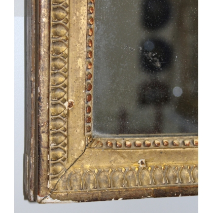 Mirroir Louis XVI rectangulaire sur  Moinat SA  - Antiquités décoration