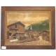 Tableau "Village de montagne" signé Eug. BROSSY 21