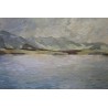 Paintings | Painting ‘Lake Thun’, monogrammed KW 1932, Moinat SA  – Antiques and home décor