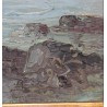 Paintings | Painting ‘Lake Thun’, monogrammed KW 1932, Moinat SA  – Antiques and home décor