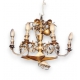 Dutch chandelier, 7 lights.