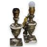  Paire de petites lampes en bois doré sur  Moinat SA  - Antiquités décoration