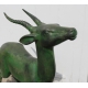 Paire de Gazelles en bronze