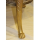 Empire occasional table, bronz