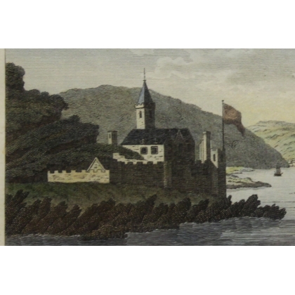 Stich „View of DARTMOUTH CASTLE“ EASTGATE bei Moinat SA – Antiquitäten und Dekoration – Stiche, Lithografien