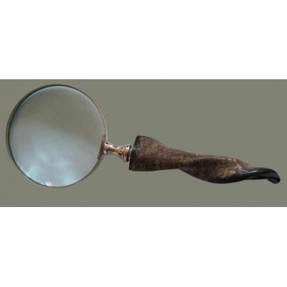 Loupe manche en corne
