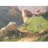 Paintings | Painting entitled ‘Landscape’, signed E. v. MURALT Moinat SA  – Antiques and home décor