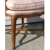 Pair of Regency cane armchairs with cushioned seats from  Moinat SA  - Antiques and home décor