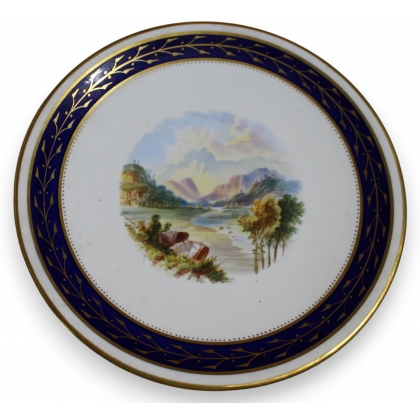 Assiette en porcelaine \"Ben An\"
