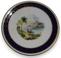 Assiette en porcelaine "Loch Lomond"