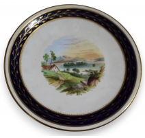 Assiette en porcelaine "Lake Menteith"