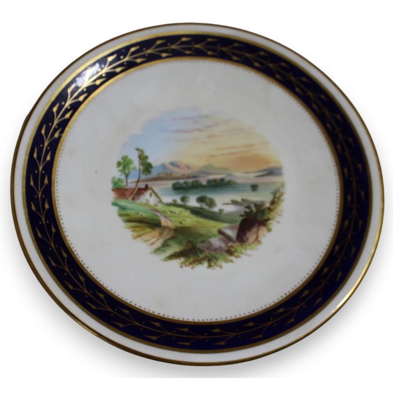 Assiette en porcelaine "Lake Menteith"