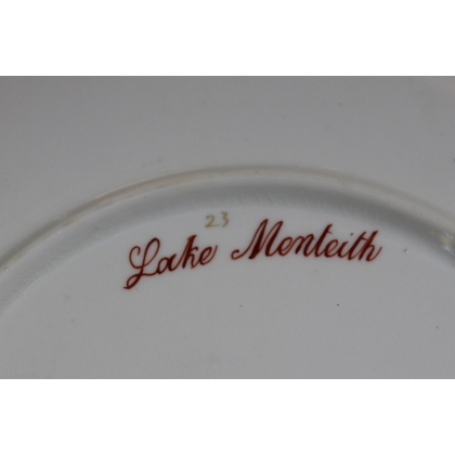 Assiette en porcelaine \"Lake Menteith\"