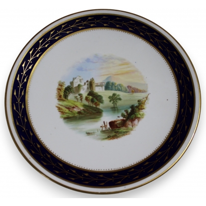 Assiette en porcelaine \"Doune Castle\"