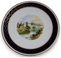 Assiette en porcelaine "Doune Castle"