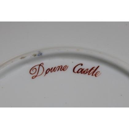 Assiette en porcelaine \"Doune Castle\"