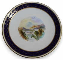 Assiette en porcelaine "Calander Bridge"