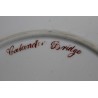Assiette en porcelaine \"Calander Bridge\"