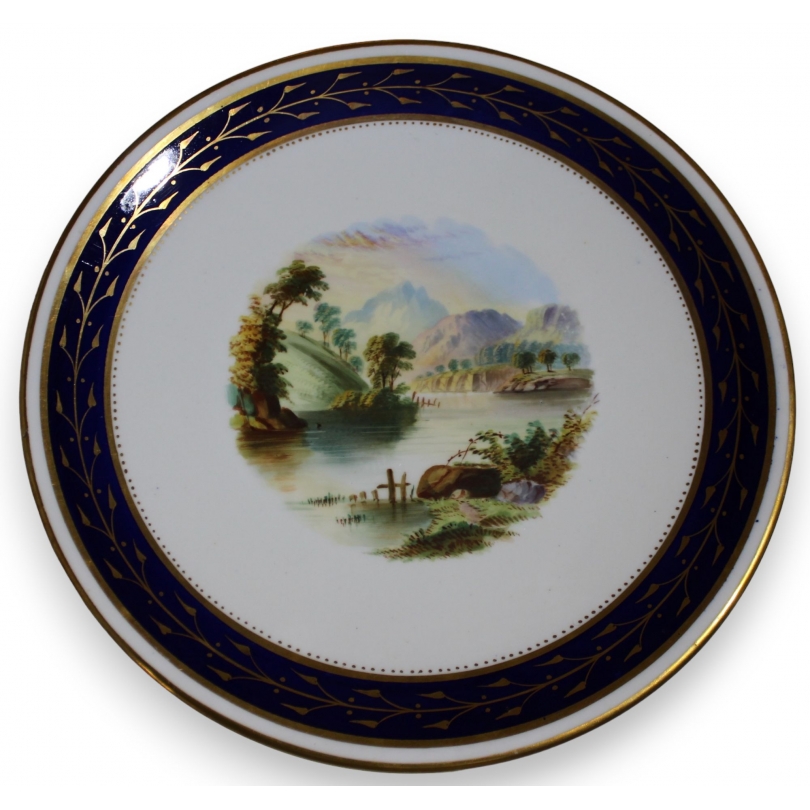 Assiette en porcelaine "The Cobler"