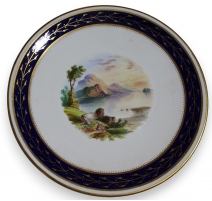Assiette en porcelaine "Loch Venacher"