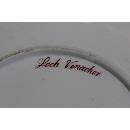 Assiette en porcelaine \"Loch Venacher\"