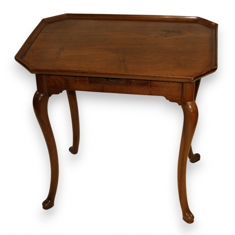  Table cabaret Louis XV avec 1 tiroir sur  Moinat SA  - Antiquités décoration