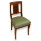 Set of 6 Directoire chairs.