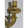 Pair of Louis XVI-style wall sconces in gilded bronze by  Moinat SA  - Antiques and home décor