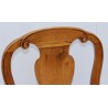 Suite de 4 chaises bernoises \"Zungenstuhl\"