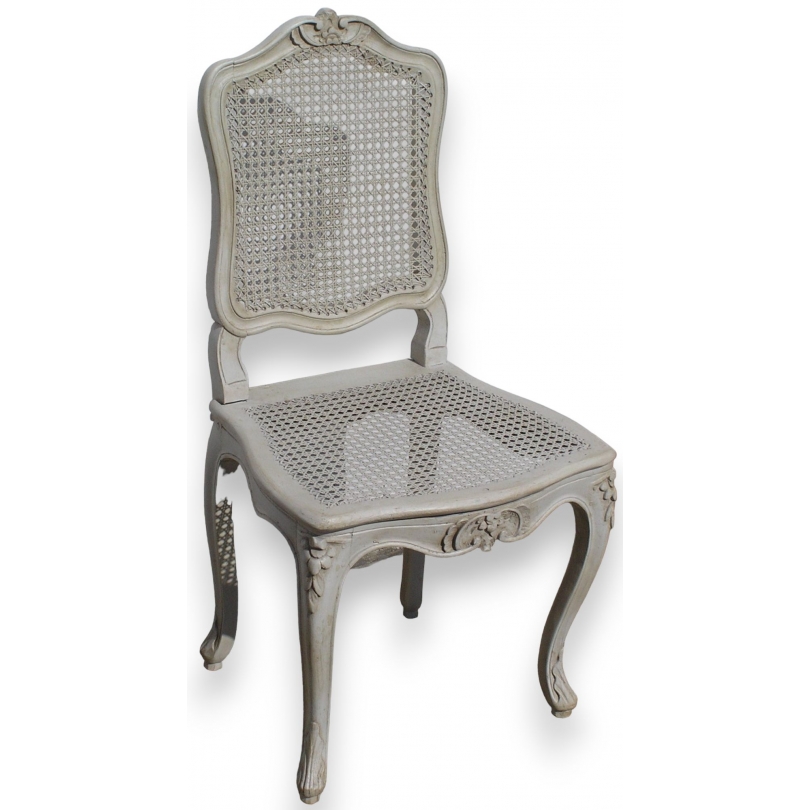 Ensemble de 6 chaises Régence.