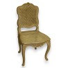 A pair of lacquered and cane-seated Louis XV chairs. Available from  Moinat SA  - Antiques and home décor