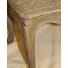 A pair of lacquered and cane-seated Louis XV chairs. Available from  Moinat SA  - Antiques and home décor
